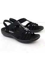 Dámske sandále Romansh black Rieker 60806-00