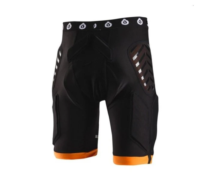 661 EVO COMPRESSION šortky čierna oranžová S