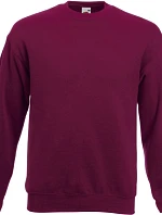 Mikina Fruit of the Loom Classic Set-In Sweat 16.2202, bordová