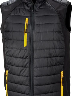 R Hybridní vesta 30. black/yellow model 22428598 - Result