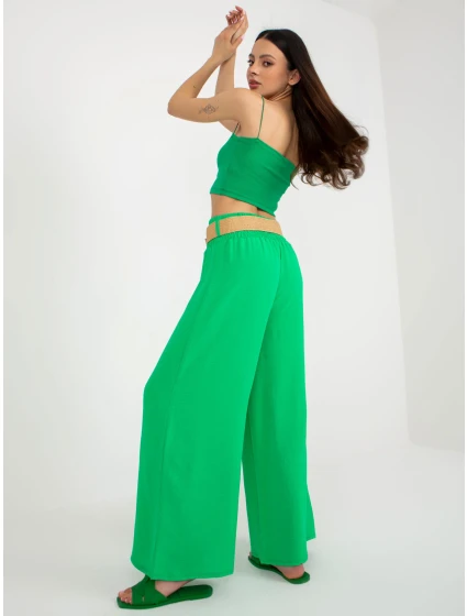 Nohavice DHJ SP 8387.57 zelená