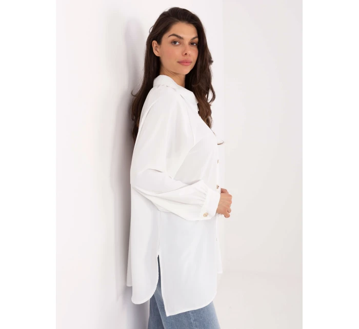 Koszula IT KS model 21776403 biały - FPrice Koszula IT KS model 21776403 biały - FPrice