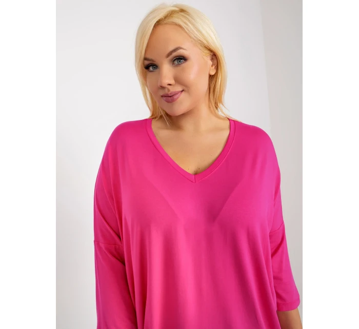 Blúzka RV BZ 5745.18 tmavo ružová