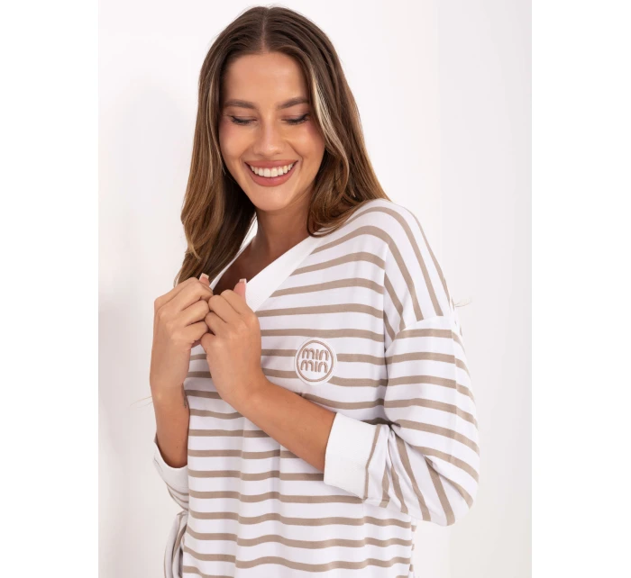 Blúzka RV BZ A791.53 bielo-béžová