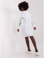 Sukienka RV SK model 18729911 biały - FPrice Sukienka RV SK model 18729911 biały - FPrice