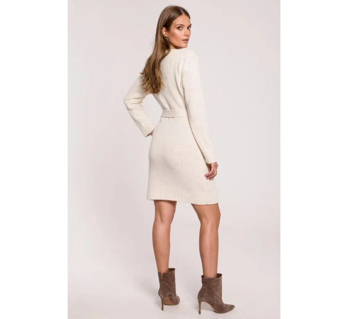 Dámske úpletové šaty K123 - Makover