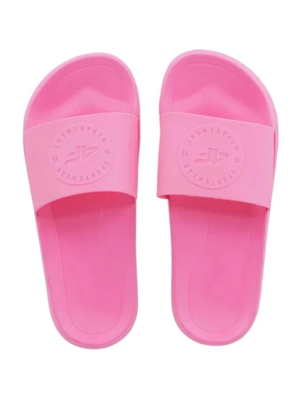 Dámske žabky 4FMM00FFLIF045A 53S Neon Pink - 4F Dámske žabky 4FMM00FFLIF045A 53S Neon Pink - 4F