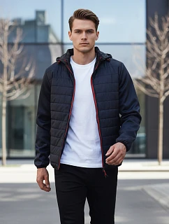 Pánska prechodná bunda TX4401 tmavomodrá - FashionStreet