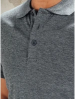 Pánské tmavě šedé polo tričko Dstreet model 21964613 - FashionStreet