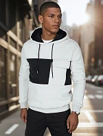 Pánska sivá mikina FashionStreet BX5911