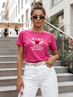 Dámske tričko M.A.M.A. special task unit pink FashionStreet NX5026RY