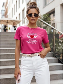 Dámske tričko M.A.M.A. special task unit pink FashionStreet NX5026RY
