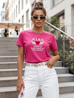Dámske tričko M.A.M.A. special task unit pink FashionStreet NX5026RY