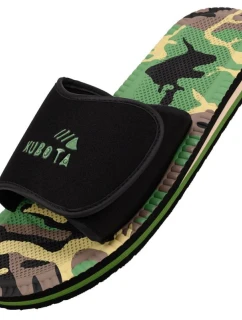 žabky na suchý zip  black model 21721099 - Kubota