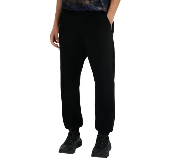 Pánské kalhoty CAS tmavě černé WAW25TTRO 20S model 21813606 - 4F Pánské kalhoty CAS tmavě černé WAW25TTRO 20S model 21813606 - 4F