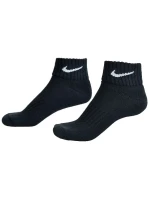 Nike Value Cotton Quarter 3-párové ponožky SX4926 001