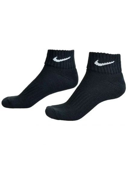 Nike Value Cotton Quarter 3-párové ponožky SX4926 001