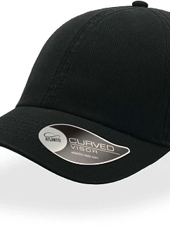 Action 6 panelová baseballová kšiltovka  black model 22478789 - Atlantis Headwear