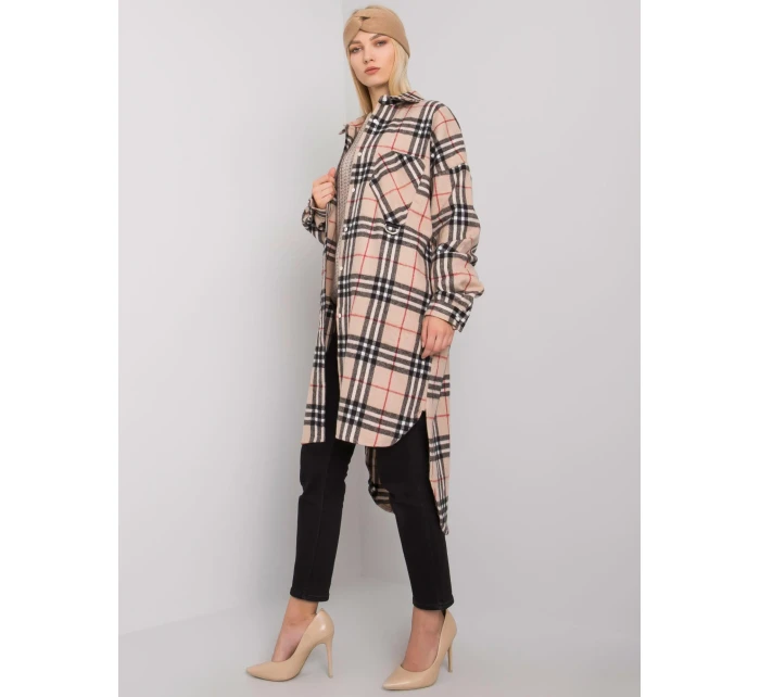 EM KS 604 košele 2.90P čierna a béžová