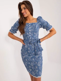 Sukienka LK SK model 19915506 ciemny niebieski - FPrice