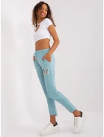 Spodnie dresowe RV DR model 20080866 mietowy - FPrice Spodnie dresowe RV DR model 20080866 mietowy - FPrice