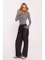 M799 Široké nohavice - grafitové