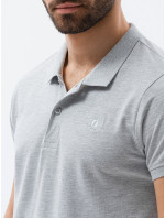 Ombre Polo tričká S1374 Grey