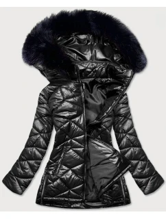 DAMSKA KURTKA PRZEJŚCIOWA PLUS SIZE CZARNA model 21242852 - FC MINA