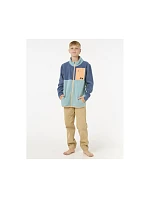 Mikina RIP CURL Raw Energy Block Fleece – chlapčenská, modrá Mikina RIP CURL Raw Energy Block Fleece – chlapčenská, modrá