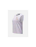Dámské tričko PEAK PERFORMANCE W Explore Graphic Sleeveless, šedá barva Dámské tričko PEAK PERFORMANCE W Explore Graphic Sleeveless, šedá barva