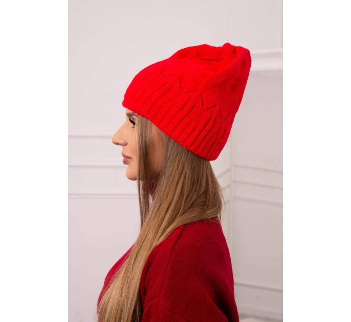 Dámská čepice Irmina model 18751863 červená - K-Fashion
