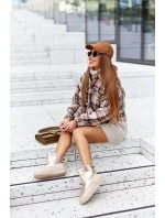 Damskie Śniegowce Big Star II274121 Beżowe Damskie Śniegowce Big Star II274121 Beżowe