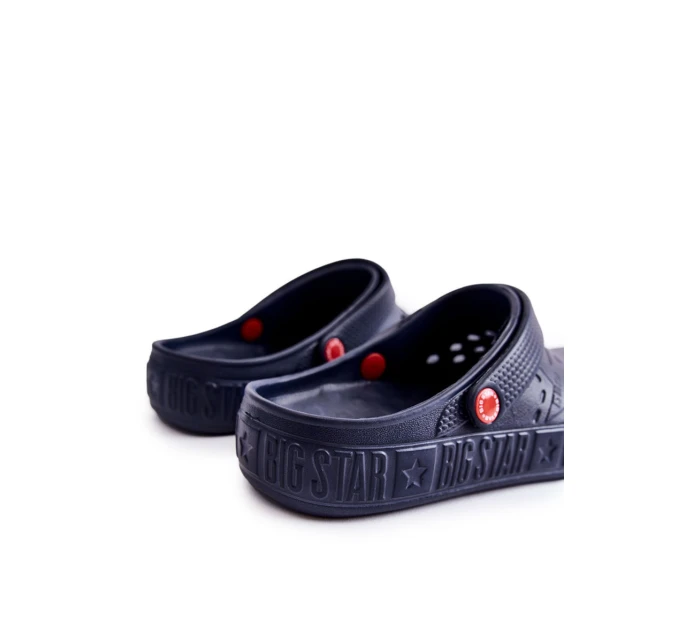Pánské lehké pantofle Big Star model 21593899 Námořnická modrá - Big Star Shoes
