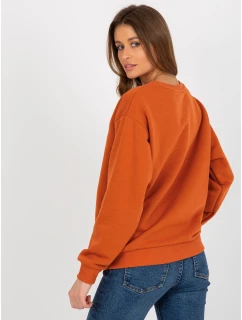 Dámská mikina MA BL tmavě oranžová model 18249863 - FPrice