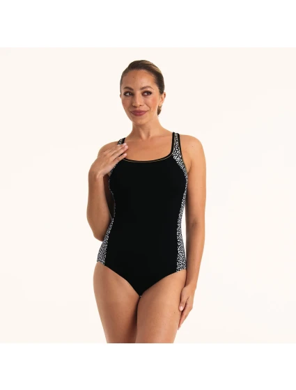 Style Krabi Care Jednodielne plavky 6280 Black and White - Anita Care Style Krabi Care Jednodielne plavky 6280 Black and White - Anita Care