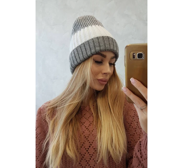 Fleecová čepice model 18751513 - K-Fashion Fleecová čepice model 18751513 - K-Fashion