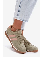 Semišové Sportovní Boty Dámské  Zelené model 22107492 - McArthur