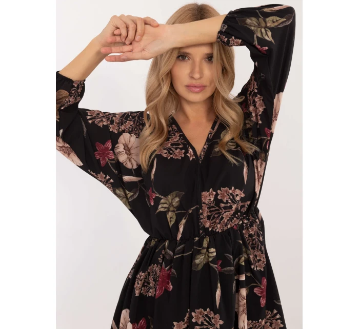 Sukienka DHJ SK czarny model 20572094 - FPrice Sukienka DHJ SK czarny model 20572094 - FPrice