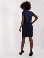Sukienka LK SK  granatowy model 18856616 - FPrice