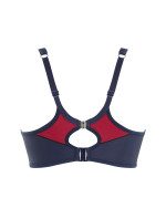 Balconnet Crop Top Bikini navy model 18356258 - Swimwear