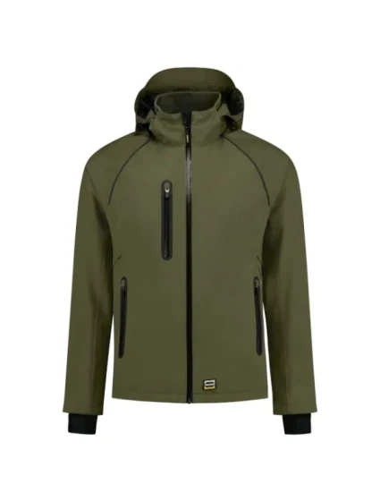 Tech Shell bunda unisex army