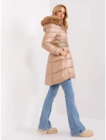 Dámska bunda NM KR TR8173.96P svetlohnedá - FPrice