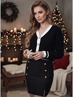 dámský svetr černý model 21982277 - FashionStreet dámský svetr černý model 21982277 - FashionStreet
