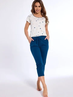 Dámské pyžamo model 20864059 Heart kr/r S2XL - Cornette