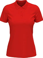 Stedman Lux Polo Women Dámske piqué polo „Lux“ 05.9160 šarlátovo červené