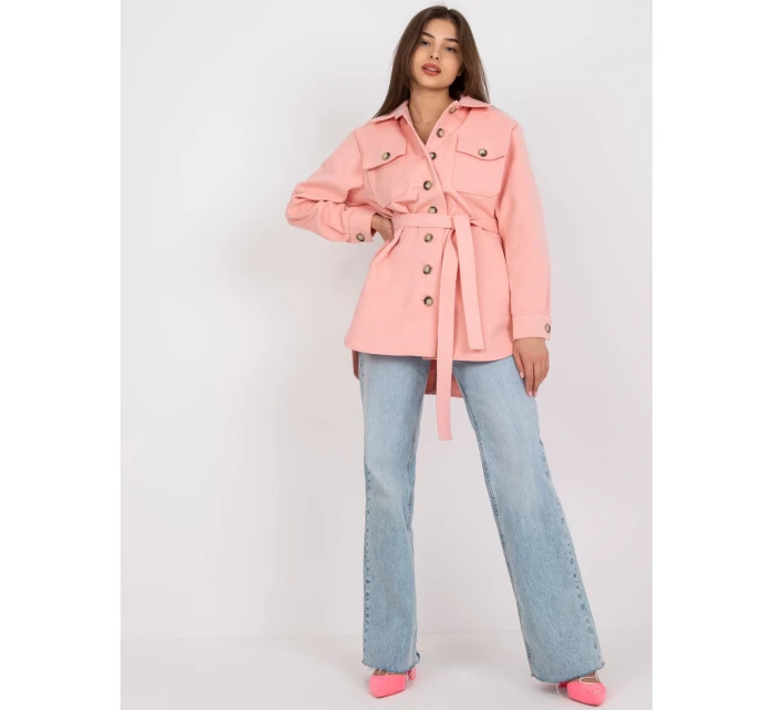 Košeľa LK KS 508481.88 svetlo ružová