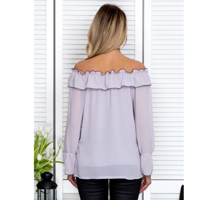 Blúzka MI BZ 17322.17 sivá