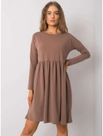 Šaty RV SK 5889.41P hnedá Šaty RV SK 5889.41P hnedá