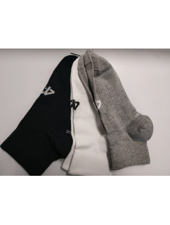 Pánske ponožky 4F SOM302 Šedé_Bílé_Černé (3páry)