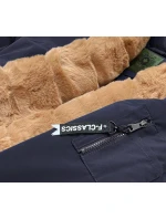 DAMSKA PARKA ZIMOWA GRANATOWA model 21245125 - CANADA Mountain